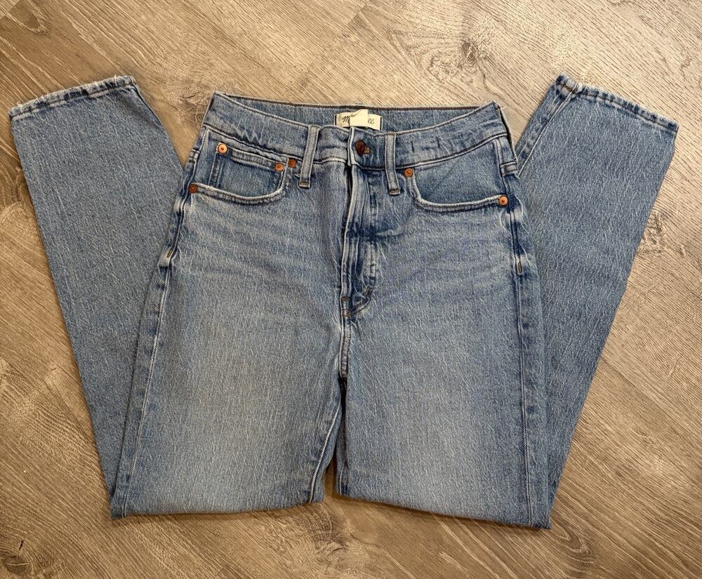 Madewell The Perfect Vintage Jean Women’s 27 Light Wash Crop Jeans